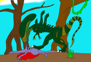 Xenomorph:T-Rexmorph
