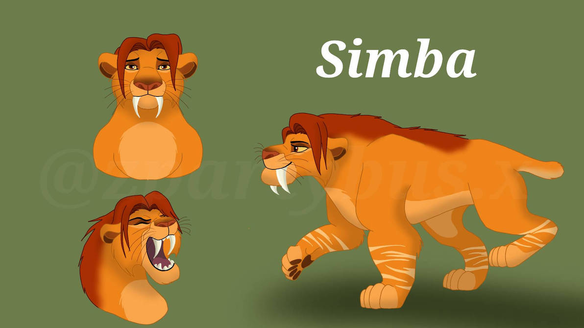 Sabertooth Simba by zPartyBusx on DeviantArt