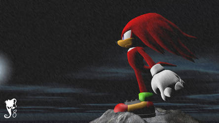 Knuckles in the rain