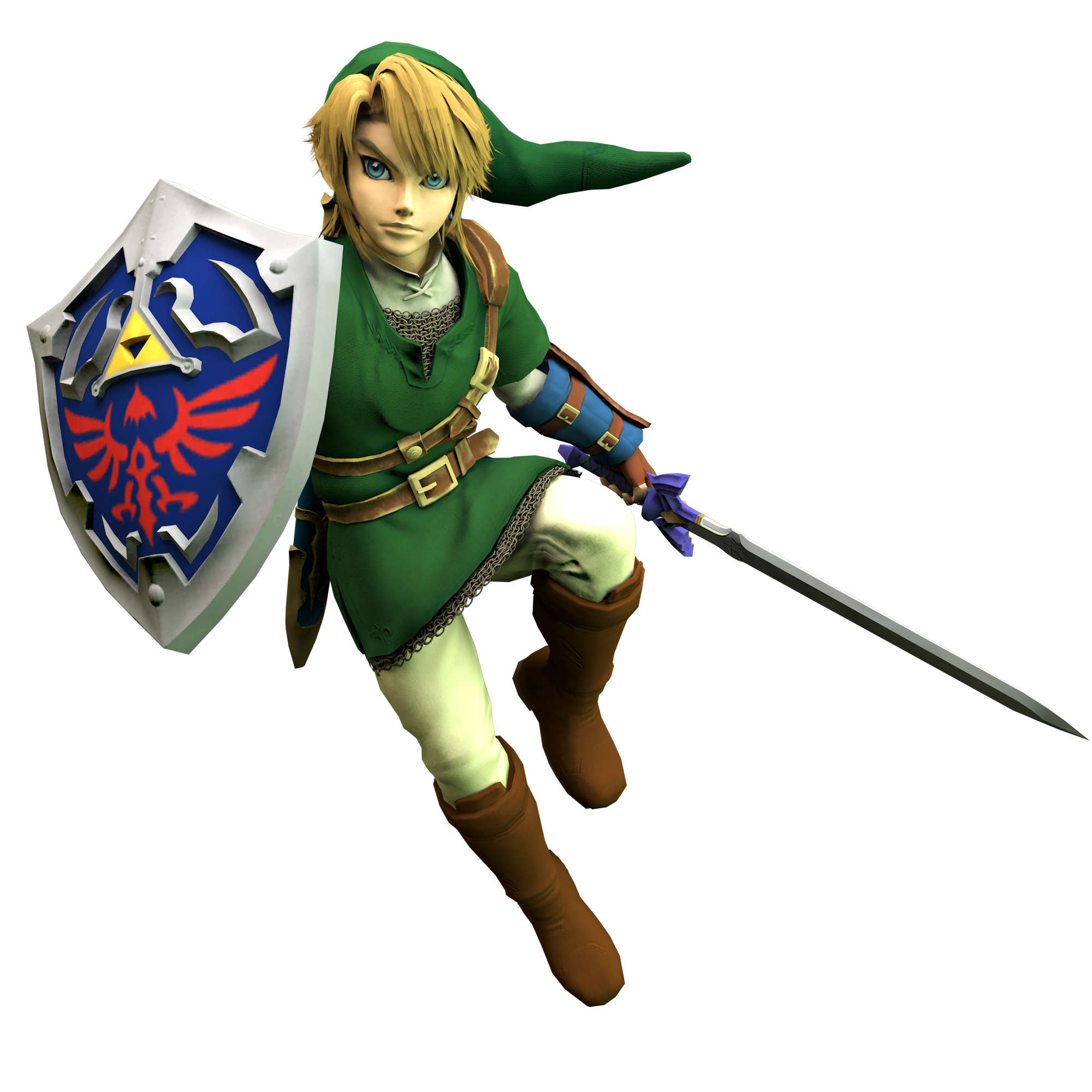 SC2] The Legend of Zelda - Link render by RenDama on DeviantArt