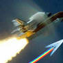 Rainbow Dash vs Space Shuttle