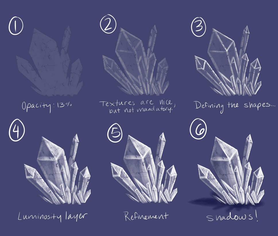 Crystal Tutorial by Cronaj on DeviantArt