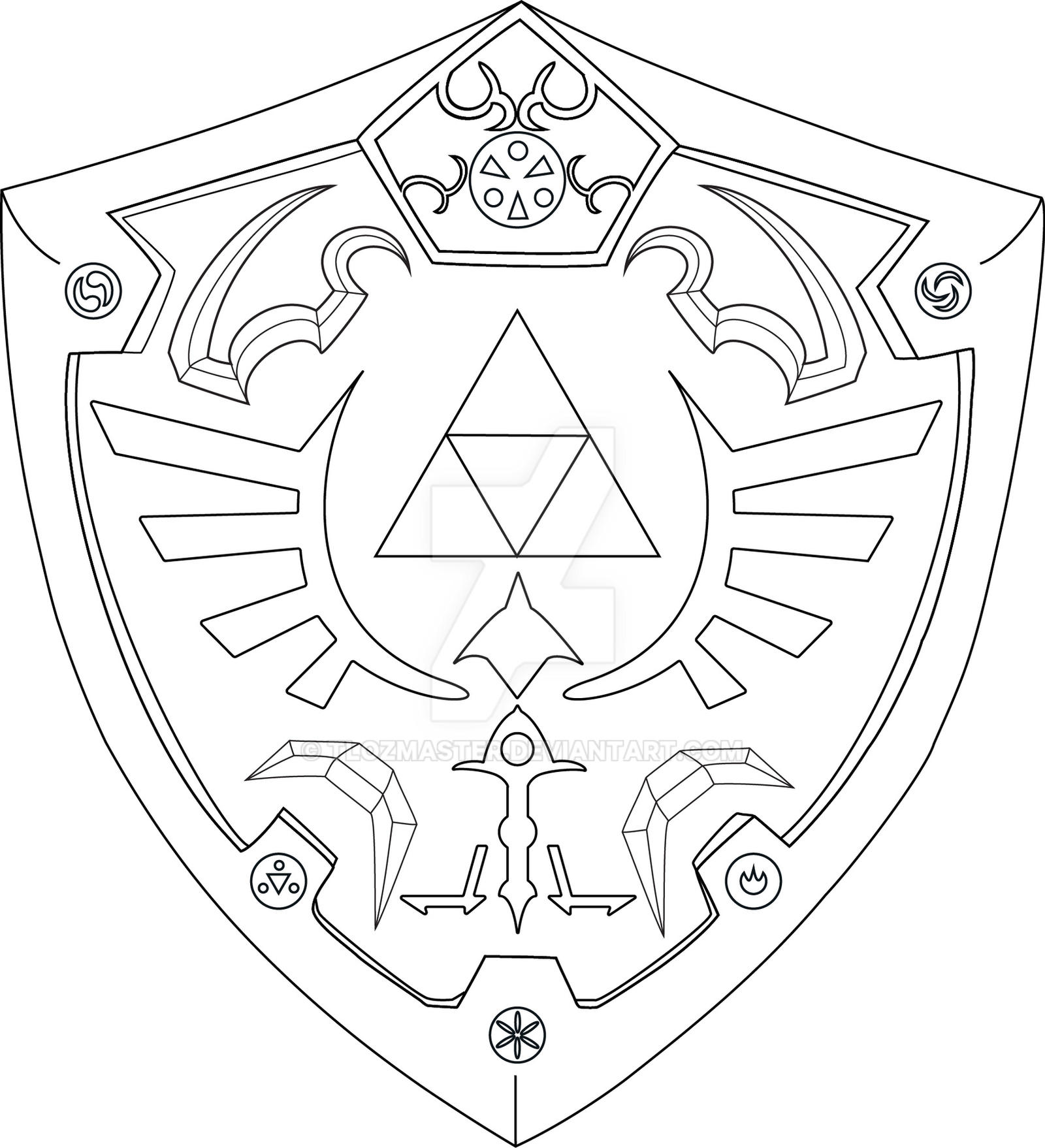 Shield Design outline finish