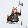 Corgi Alebardist