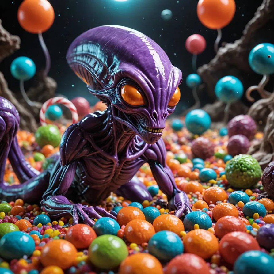 candy Alien by Anderleite2025 on DeviantArt