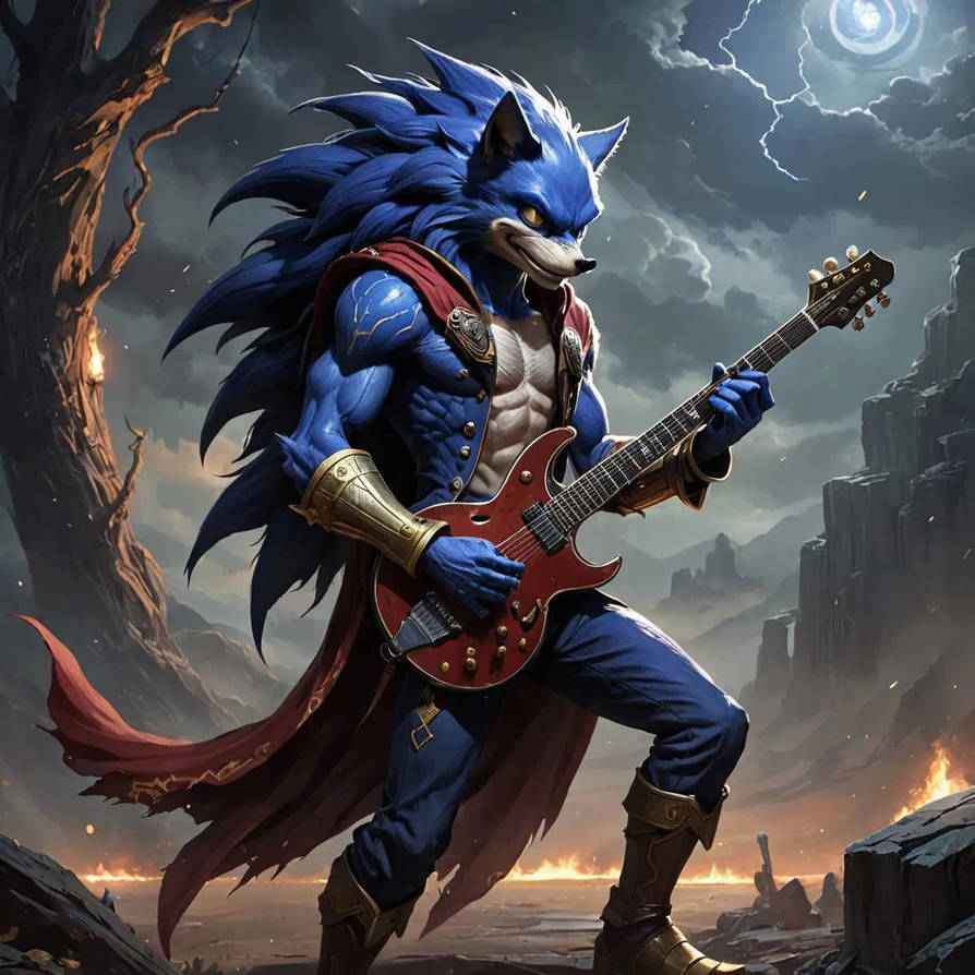 Sonic Rocker sonic rock by Anderleite2025 on DeviantArt