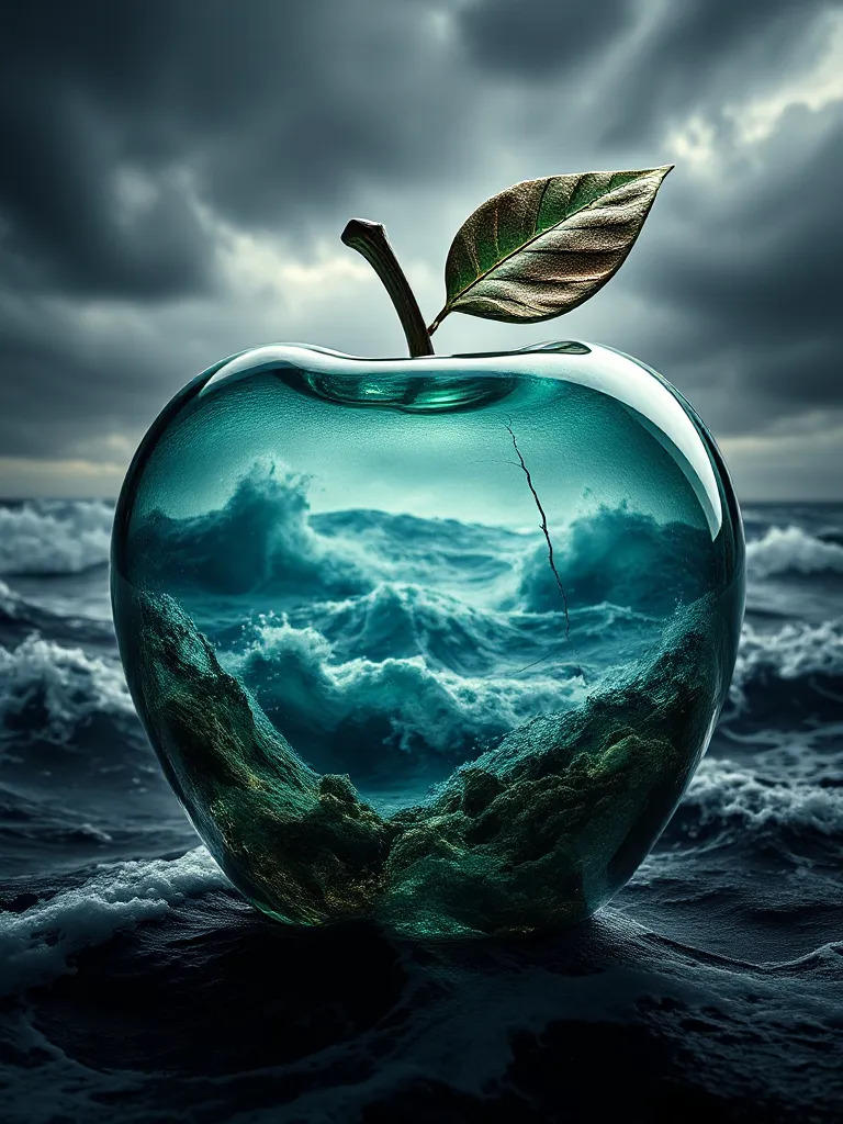 translucent glass apple by Anderleite2025 on DeviantArt