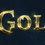 Free Gold Text Effect - Photoshop Tutorial
