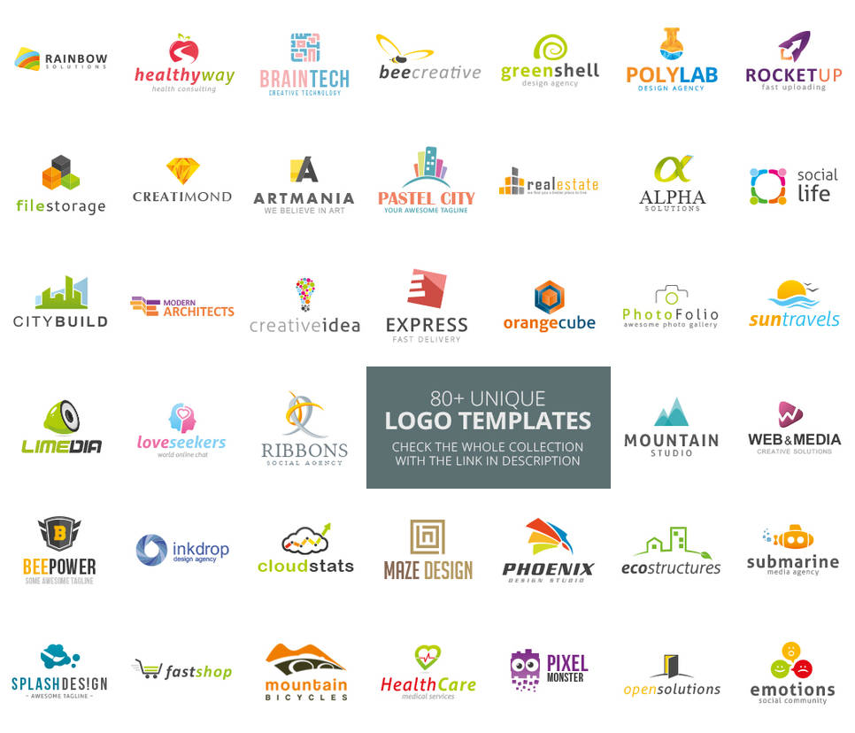 80+ Logo Templates Collection by survivorcz on DeviantArt