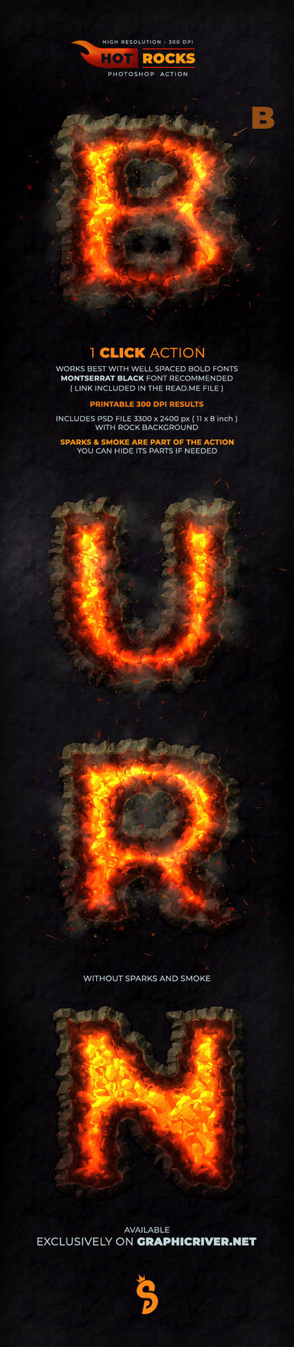 Hot Rocks - Photoshop Action by survivorcz on DeviantArt