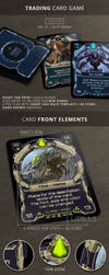 Trading Card Game (TCG) Template - Vol 21 by survivorcz