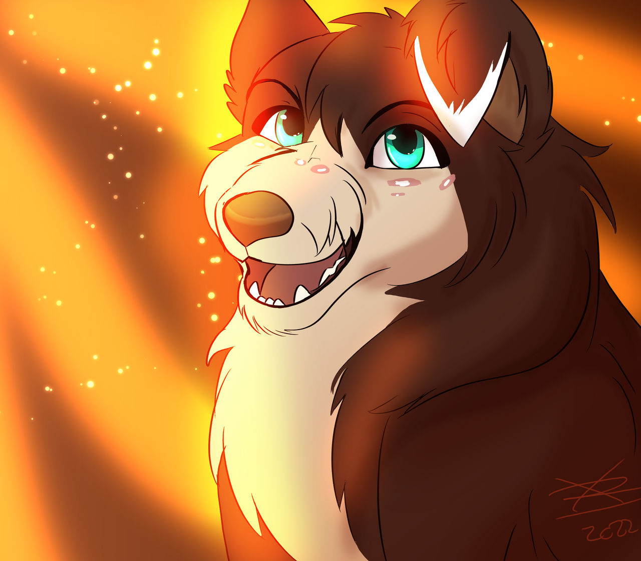 ''Hi, I look actually bad but I'm happy''