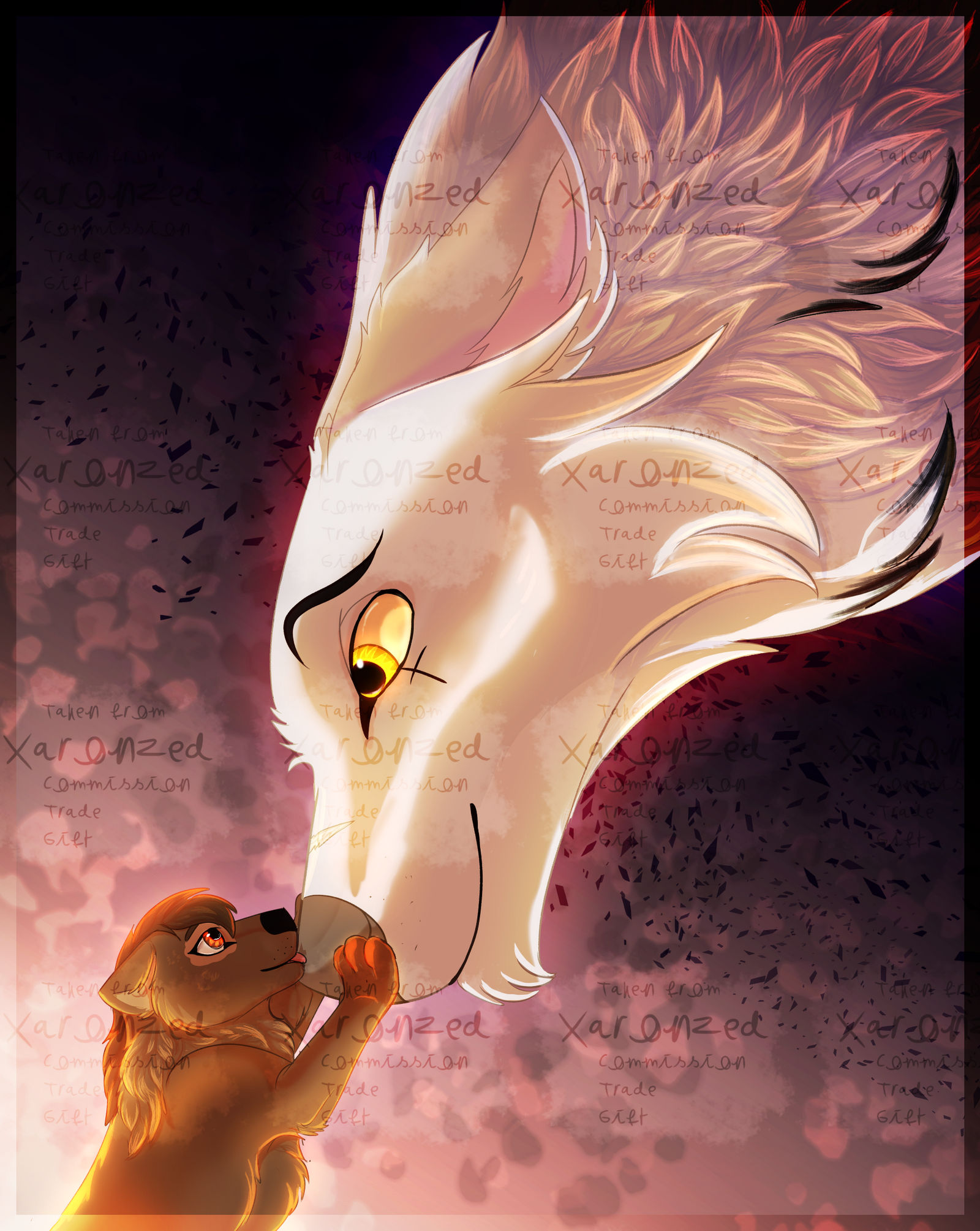 Fio and Mortis (YCH Result)