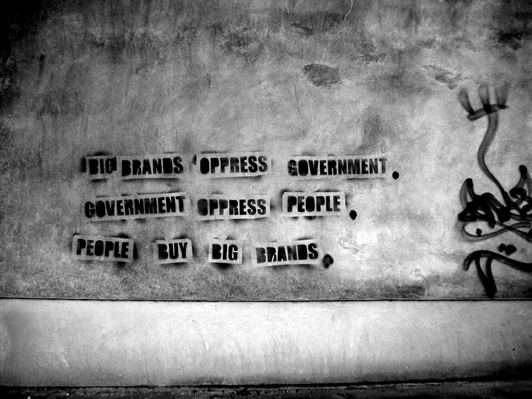 Oppress Stencil