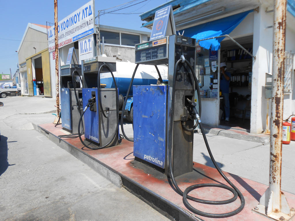 Old gas station