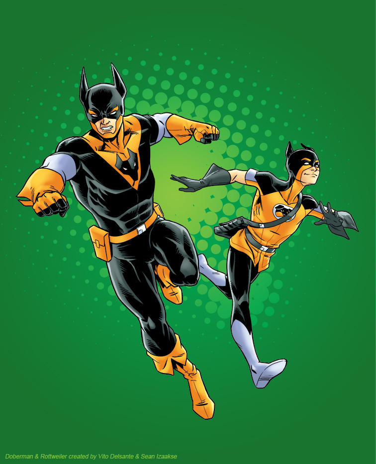 Doberman and The Rottweiler from Stray by sean-izaakse on DeviantArt