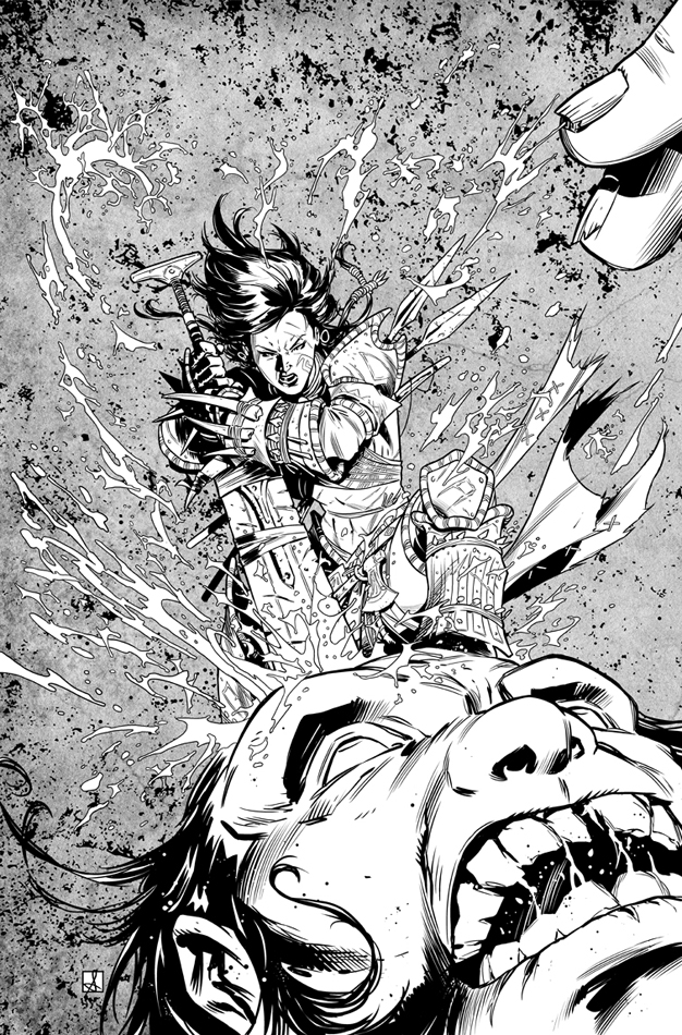 Pathfinder Origins 1 Cover Inks