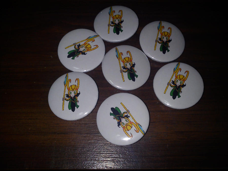 loki badges for sale, second design