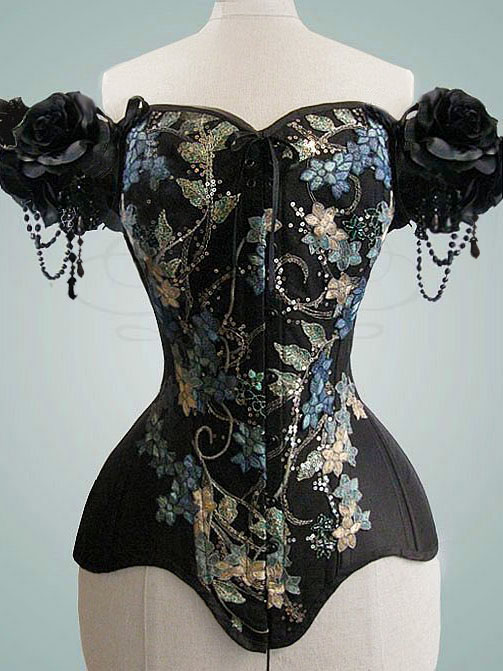 Overbust Corset 'Kassandra' by v-couture-boutique on DeviantArt