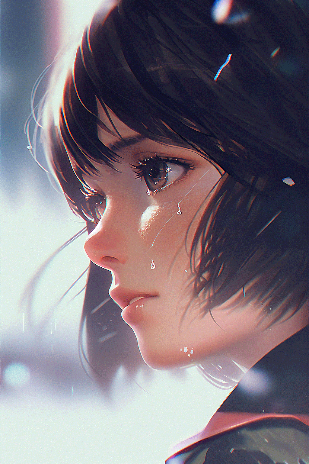 cute anime girl face by AINIJI on DeviantArt