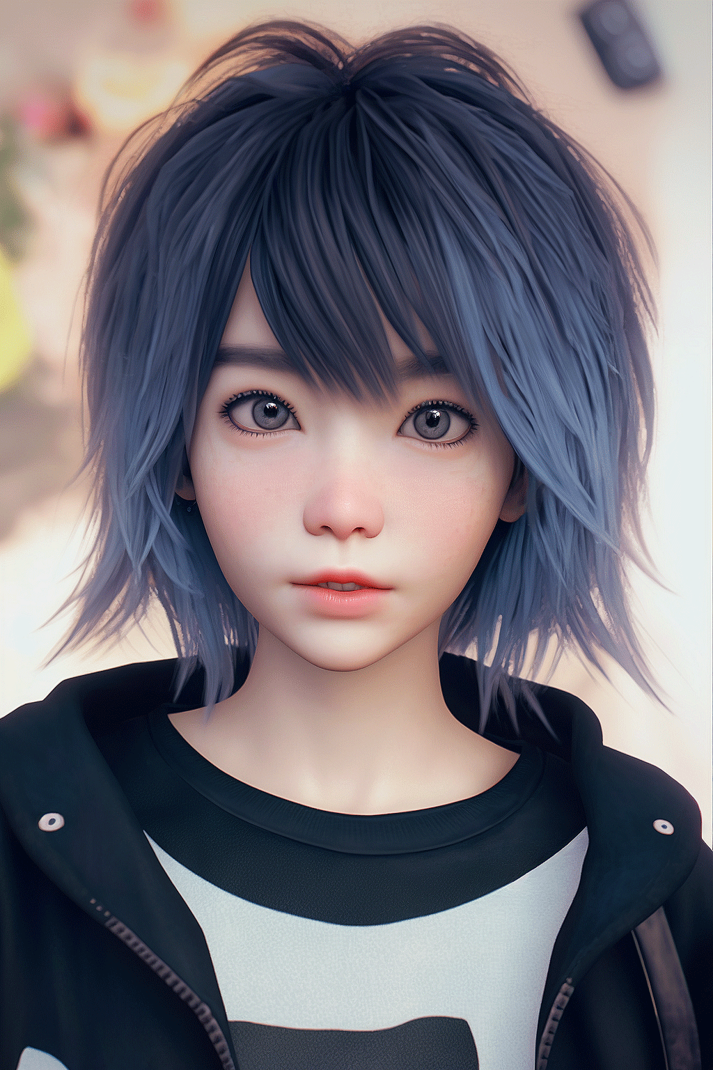 cute emo anime girl by AINIJI on DeviantArt