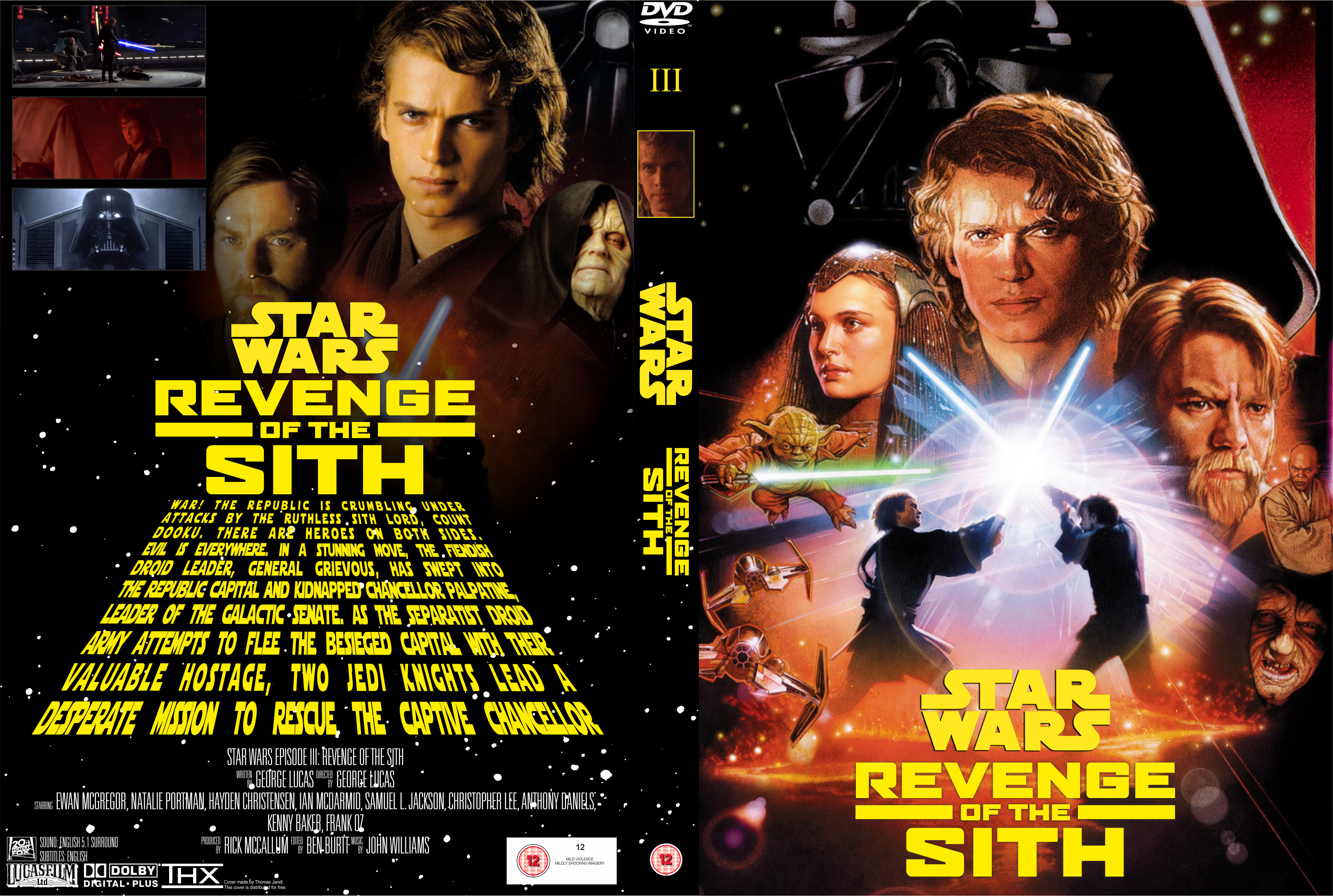Star Wars Episode III: Revenge of the Sith, DVD Database
