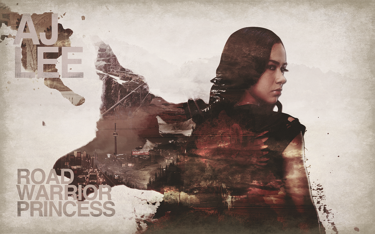 AJ Lee - Road Warrior Princess Wallpaper