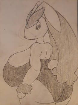 Quick Sketch: Thick Lopunny