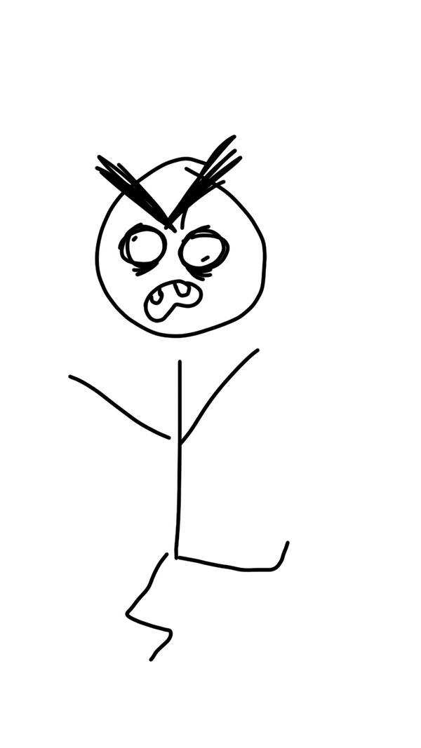 Stickman Raging An angry stickman by Tama-chun on DeviantArt