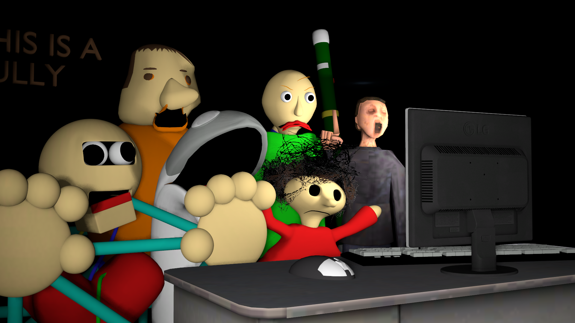 Baldi's Basics and the internet by SourceAniMaker on DeviantArt