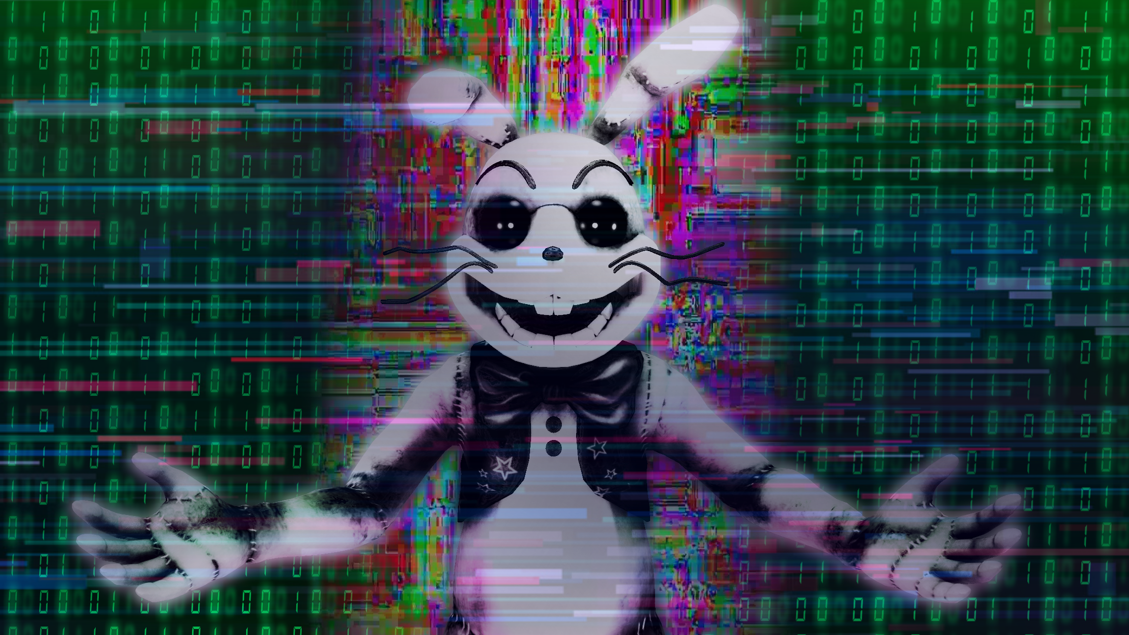 Fnaf) Glitchtrap by Sharfav3in on DeviantArt