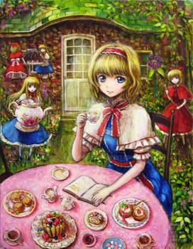 Alice Margatroid Tea party