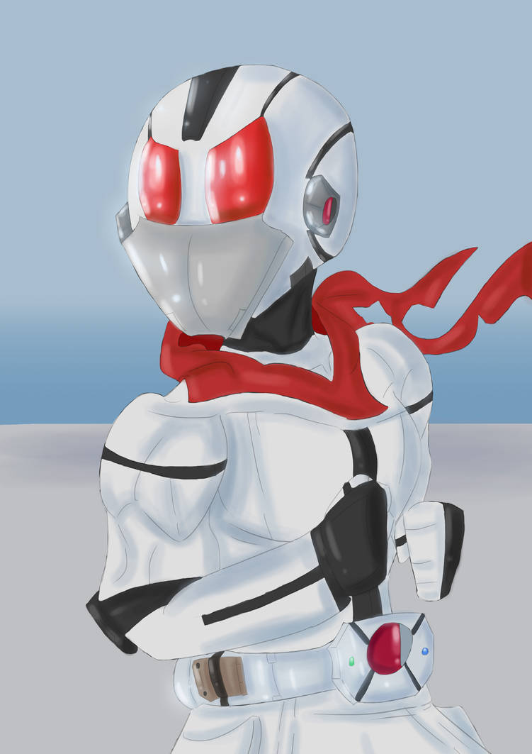 White Mas Rider White Rider. by RedBirdz96 on DeviantArt