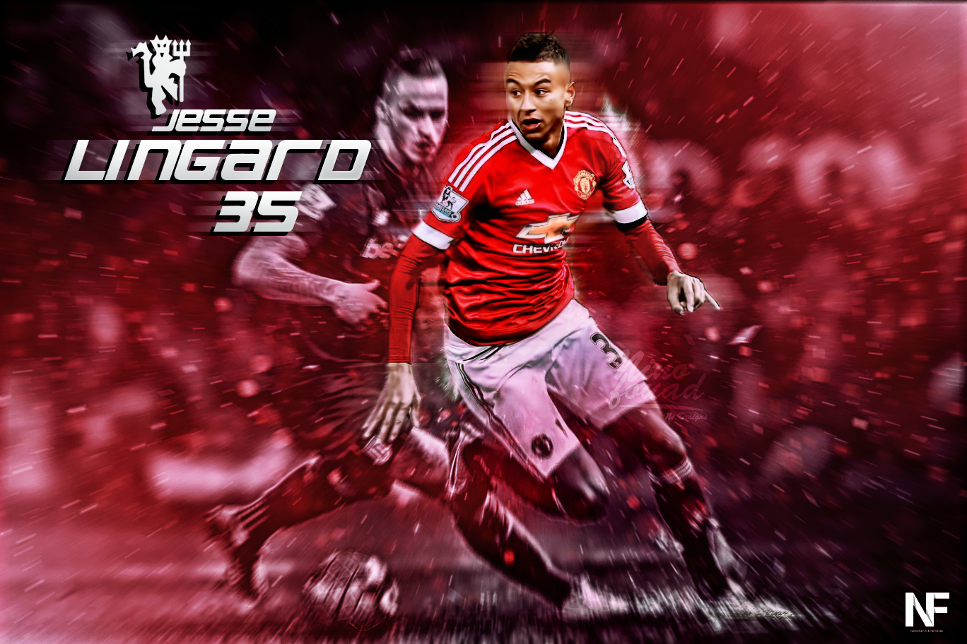 Wallpaper ( Edit ) - Jesse LINGARD - Man UTD