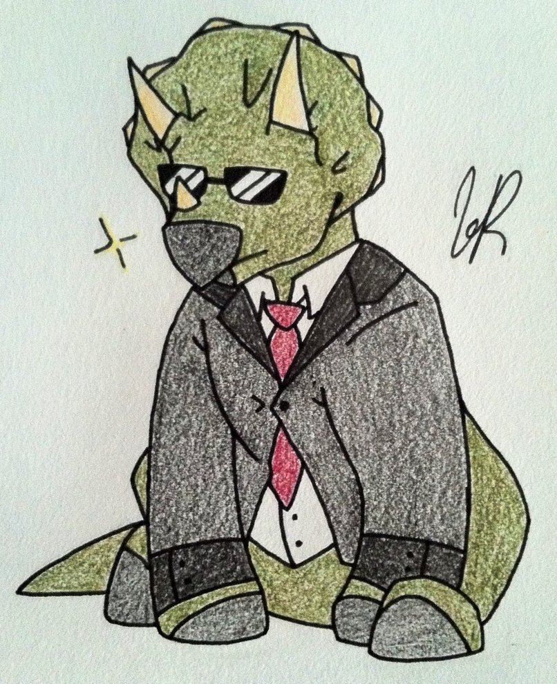 SHIELD Agent Tricey The Triceratops