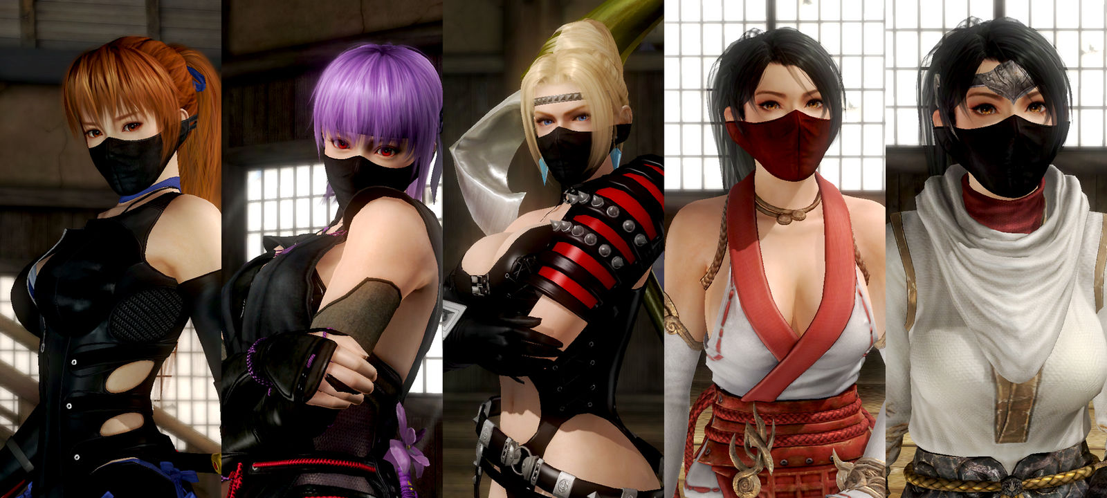 DOA5LR - Face - Masks