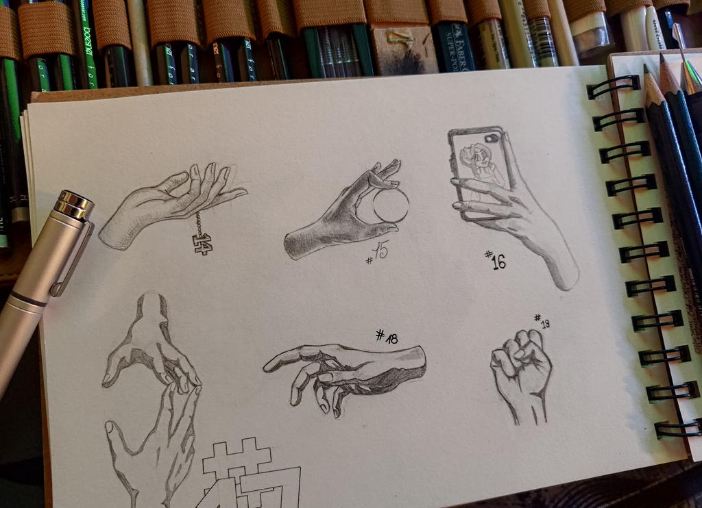 Hand Study #Challenge 03 by DewardFreez on DeviantArt