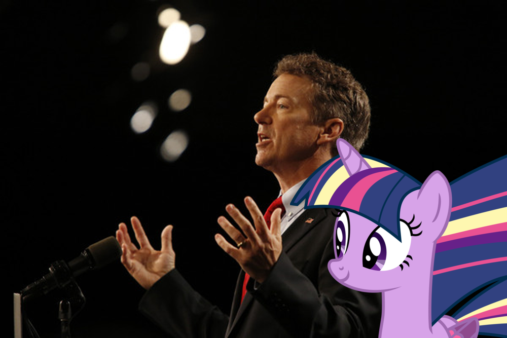 Rand Paul And Twilight Sparkle