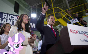 Diamond Tiara Supports Rick Santorum