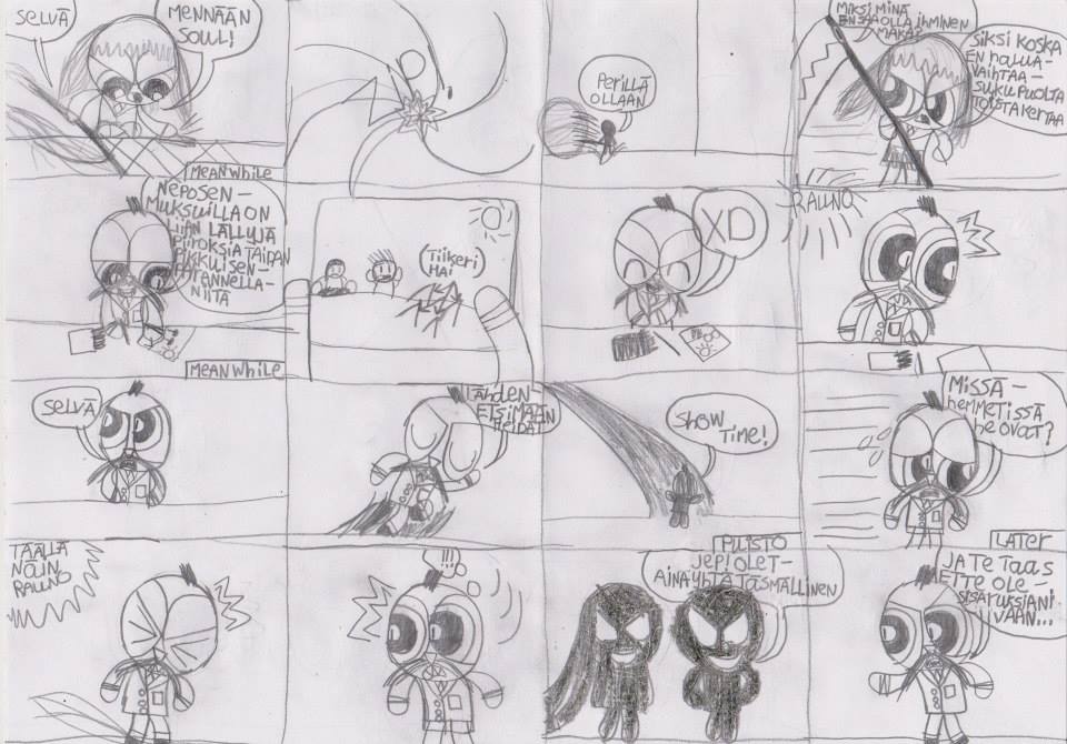 Powerpuff police comic 3 Poysti party part.18