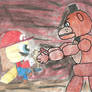 Mario and Freddy fight for Academy Award