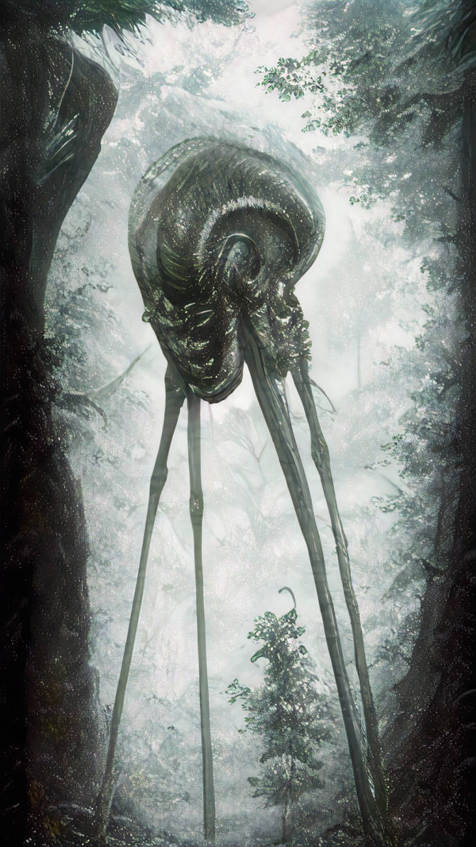 Alien-strider by JayTar on DeviantArt