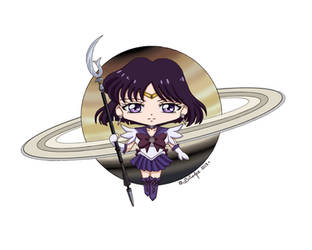 Chibi Sailor Saturn by Silverace-Drawings