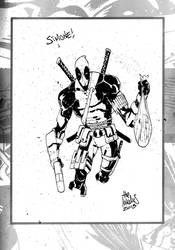 Sketchbook Sketch 32: Deadpool! by alessandromicelli