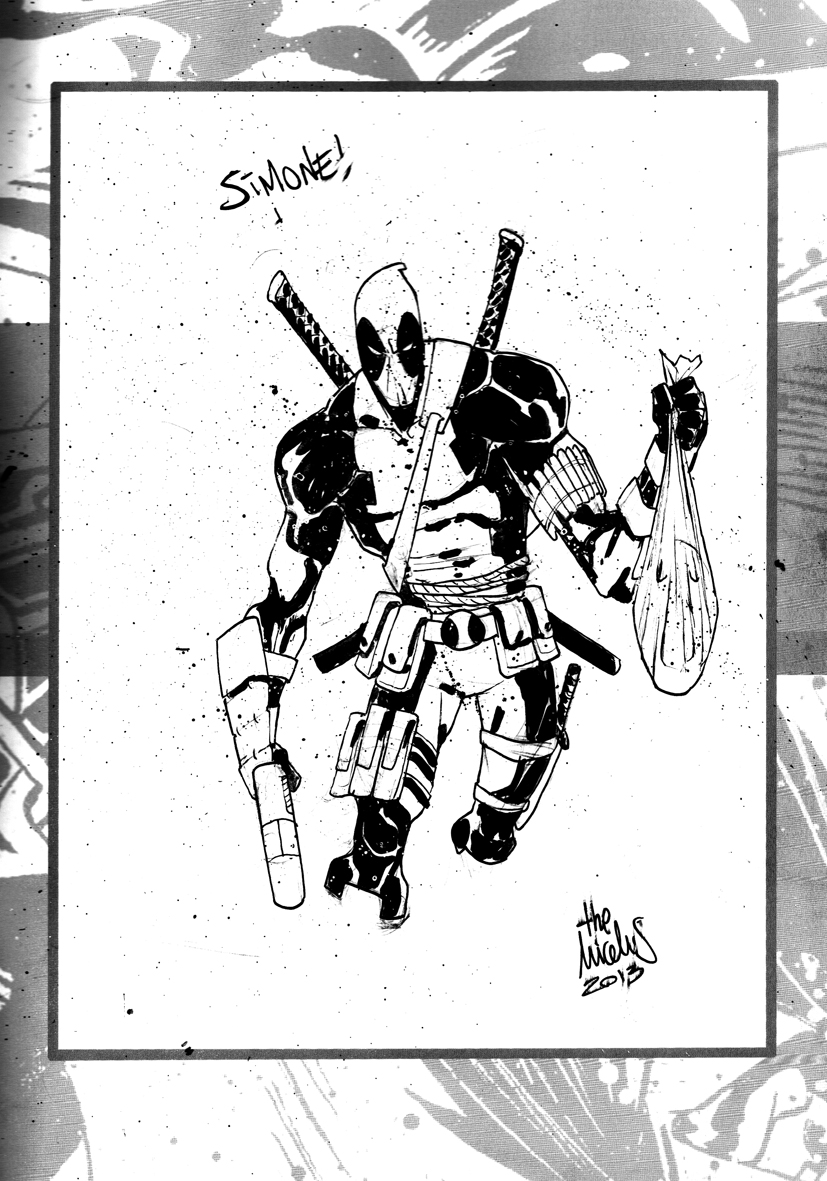 Sketchbook Sketch 32: Deadpool!