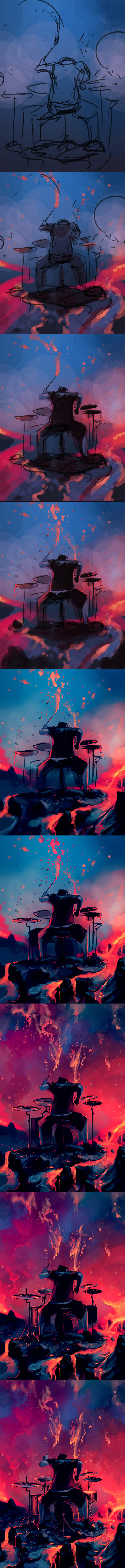 WIP Drums and rage