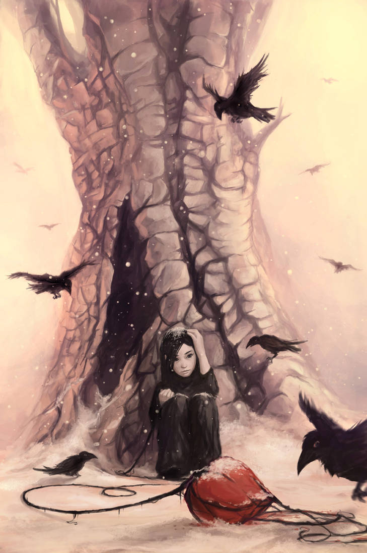 Feeding the crows... by AquaSixio