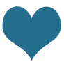 Teal Heart Stock