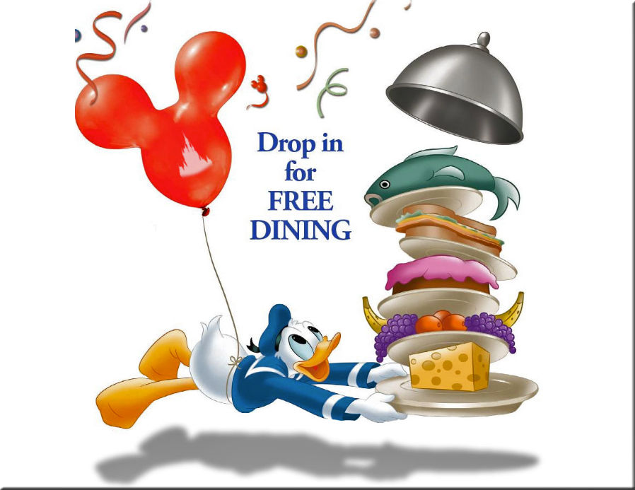 Free Dining Dropped for WDW by TheStockWarehouse