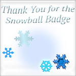 Thank You for the Snowball Badge Icon FTU